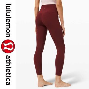 lululemon athletica Burgundy Leggings